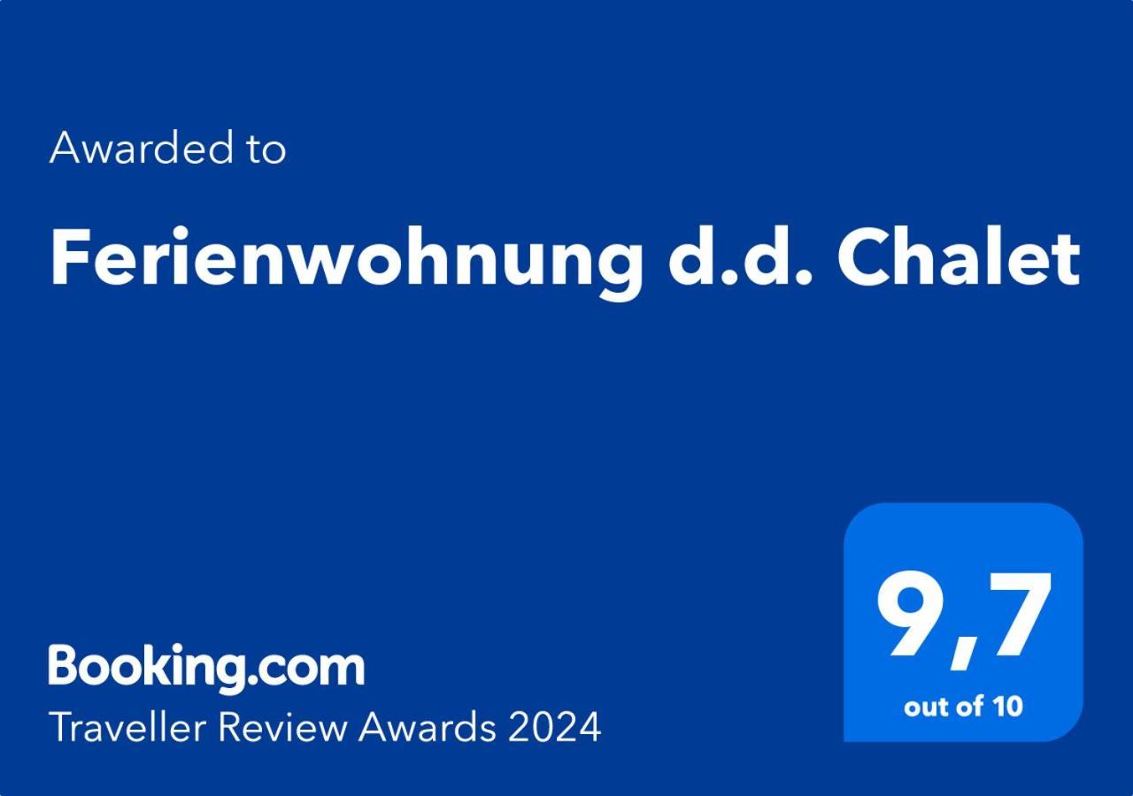 Ferienwohnung D.D. Chalet Aitrach Eksteriør billede